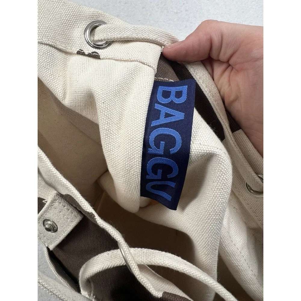 BAGGU canvas backpack